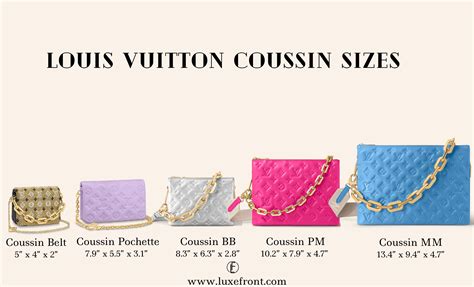 lv coussin bag sizes|louis vuitton coussin bb bag.